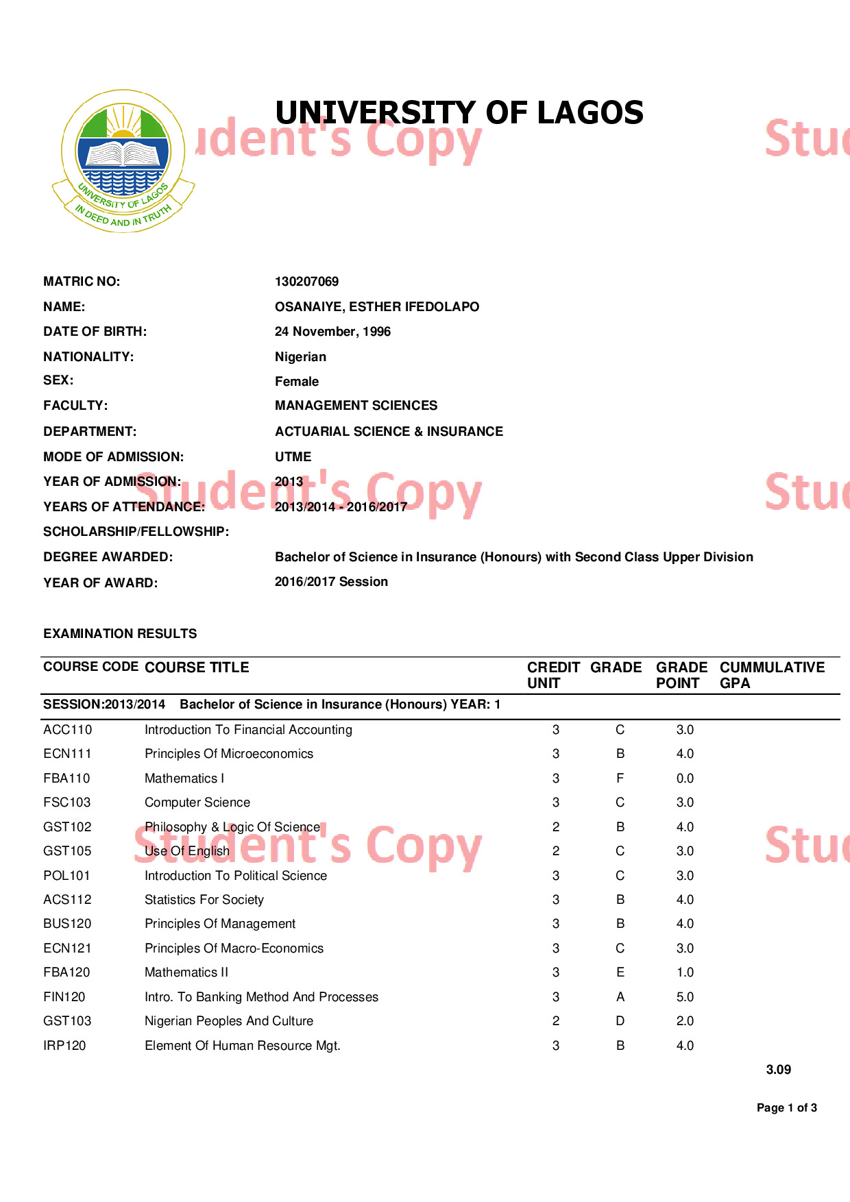 Document Page 1